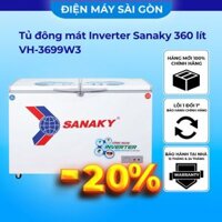 Tủ đông mát Inverter Sanaky 360/260 lít VH-3699W3