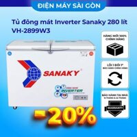 Tủ đông mát Inverter Sanaky 280/220 lít VH-2899W3