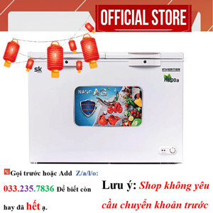 Tủ đông Sumikura inverter 2 ngăn 210 lít SKFCDI-210