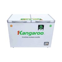 Tủ đông mát Kangaroo 212L kháng khuẩn KG328NC2(Dàn lạnh:Đồng,2 ngăn 2 cánh,Kính lùa)