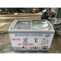 tủ đông mặt kính 300l Darling,Sanaky,Sadenl