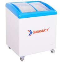 Tủ đông mặt kính cong Sanaky VH 282K