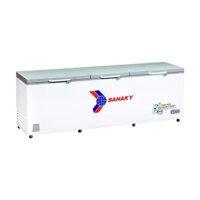 Tủ đông mặt kính cường lực Sanaky Inverter 1100 lít dàn đồng VH-1199HY4K