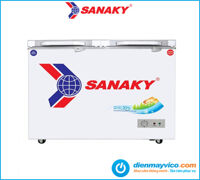 Tủ đông mát kính cường lực Sanaky VH-2899W2KD 230 lít