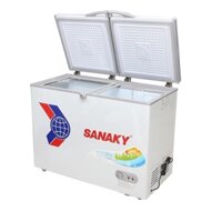 TỦ ĐÔNG MÁT SANAKY 195 LÍT VH-2599W1 DÀN ĐỒNG