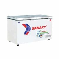 Tủ đông mát SANAKY INVERTER 230 lít VH-2899W4K ĐỒNG R600A kính cường lực