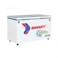 Tủ đông mát SANAKY INVERTER 230 lít VH-2899W4K ĐỒNG R600A kính cường lực