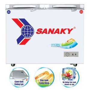 Tủ đông Sanaky 2 ngăn 280 lít VH2899W1