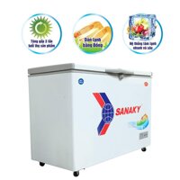 Tủ Đông Mát Sanaky VH-4099W1, 400 Lít, 2 Ngăn