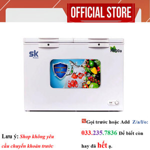 Tủ đông Sumikura 2 ngăn 286 lít SKFCDI-286