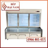 Tủ Đông Mát Trưng Bày 3 Ngăn 1500L, Tủ đông mát trưng bày