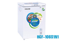 Tủ đông mini Hòa Phát HCF-106S1N - 100L dàn nhôm