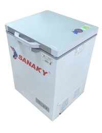 TỦ ĐÔNG MINI SANAKY 100 LÍT VH-1599HYK ĐỒNG KÍNH CƯỜNG LỰC MÀU XÁM