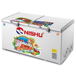 Tủ đông Nishu 2 ngăn 400 lít NTD-488-New