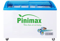Tủ đông Pinimax kính cong 380 lít PNM38KF