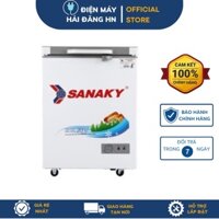 Tủ đông Sanaky 100l VH-1599HYK dàn lạnh đồng Điện Máy Hải Đăng HN