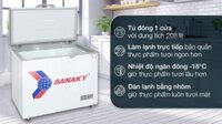 Tủ đông SANAKY 208 Lít TD.VH255HY2 – VIỆT NAM