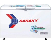 Tủ đông Sanaky 305 lít Inverter dàn đồng 2 cánh mở VH-4099A3