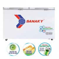 Tủ đông Sanaky 410L inverter VH-5699HY3(1 ngăn đông,2 cánh,Dàn đồng,R600a)