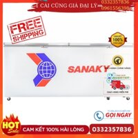 Tủ đông Sanaky 761 lít VH8699HY3 Trắng- Mới Full Box