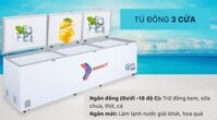 Tủ đông Sanaky Inverter 1143.5 lít VH-1399HY3