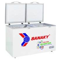 Tủ đông Sanaky inverter 2 ngăn 360 lít VH-3699W3 Mới 100% Giá Rẻ Nhất