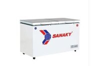 Tủ đông Sanaky inverter VH-4099W4K - 300 lít Mặt kính cường lực , 1 ngăn đông 1 ngăn mát