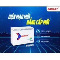 Tủ đông Sanaky Nắp Kính Cường Lực 410 Lít VH-5699HYK