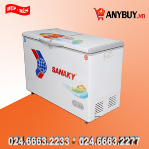 Tủ đông Sanaky 2 ngăn 370 lít SNK-3700W