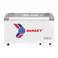 Tủ đông Sanaky VH-1008KA ( 750 Lít, Mặt kính cong, 1 ngăn, 2 cánh lùa, Dàn lạnh nhôm )