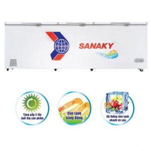 Tủ đông Sanaky inverter 1 ngăn 1100 lít VH-1199HY3