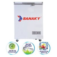 Tủ đông Sanaky VH-150HY2 ( 100 Lít, 1 Ngăn, Dàn lạnh nhôm )
