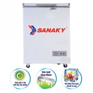 Tủ đông Sanaky 1 ngăn 100 lít VH-150HY2