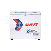 Tủ đông SANAKY VH-2599W3, 200 lít, 2 ngăn đông, mát, dàn lạnh đồng