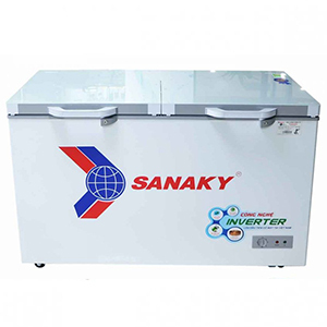Tủ đông Sanaky inverter 2 ngăn 250 lít VH-2599W4K