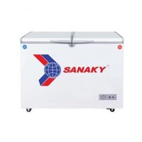 Tủ đông Sanaky VH-285W2 ( 220 Lít, 1 ngăn đông, 1 ngăn mát, 2 cánh mở, dàn lạnh nhôm )