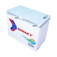 Tủ đông Sanaky VH-2899A2KD ( 240 lít, 1 ngăn đông, 2 cánh mở, dàn lạnh đồng, mặt kính cường lực )