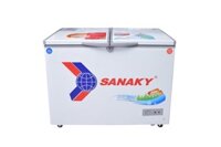 Tủ đông Sanaky VH-2899W1, 220 lít, 2 ngăn, dàn lạnh đồng