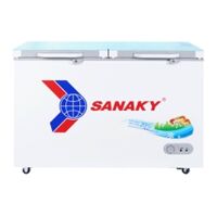 Tủ đông Sanaky VH-2899W2KD,220 lít, 2 ngăn đông / mát, mặt kính cường lực