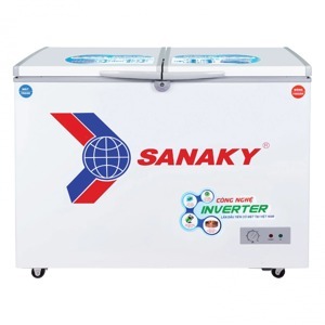 Tủ đông Sanaky inverter 2 ngăn 280 lít VH-2899W3