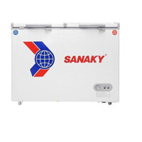 Tủ Đông Sanaky VH-365W2 2 Ngăn 2 Cánh Dàn Lạnh Nhôm (260L) – Hàng Chính Hãng