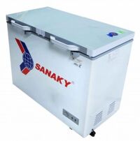 Tủ đông Sanaky VH-3699A2K ( 280 lít, 1 ngăn đông,2 cánh mở, dàn lạnh đồng, mặt kính cường lực )