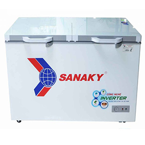 Tủ đông Sanaky inverter 2 ngăn 360 lít VH-3699W4K