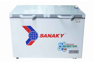 Tủ đông Sanaky inverter 2 ngăn 360 lít VH-3699W4K