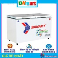 Tủ Đông Sanaky VH-3699W4K Inverter dàn đồng mặt kính 2 chế độ