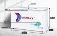 Tủ Đông Sanaky VH-4099A1 1 ngăn dàn Đồng 400 lít