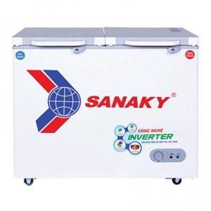 Tủ đông Sanaky inverter 2 ngăn 400 lít VH-4099W2K