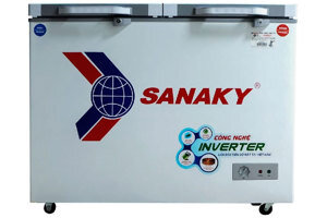 Tủ đông Sanaky inverter 2 ngăn 400 lít VH-4099W4K