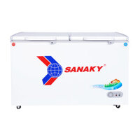 Tủ Đông Sanaky VH-5699W1 – 560 Lít, Dàn Lạnh Đồng, 2 Cánh Mở Tiện Lợi