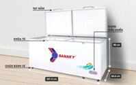 Tủ Đông Sanaky VH-8699HY 1 ngăn dàn Đồng 860 lít 3 chức năng